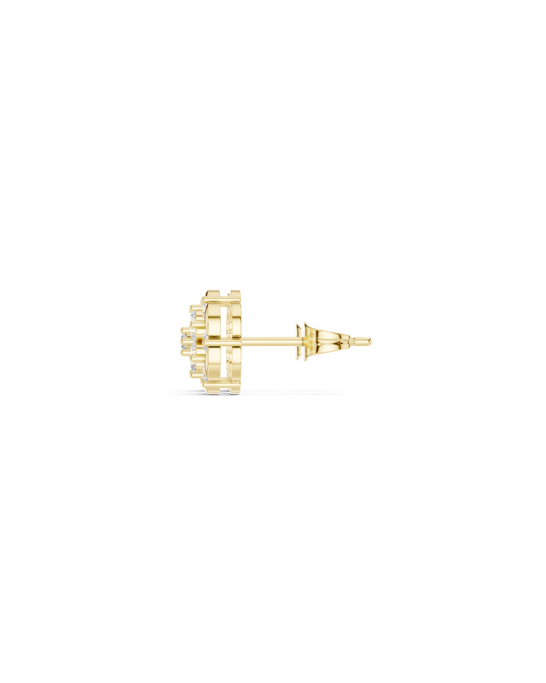 Round Shape 0.47 CT.Diamond Earring