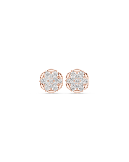 Round Shape 0.47 CT.Diamond Earring