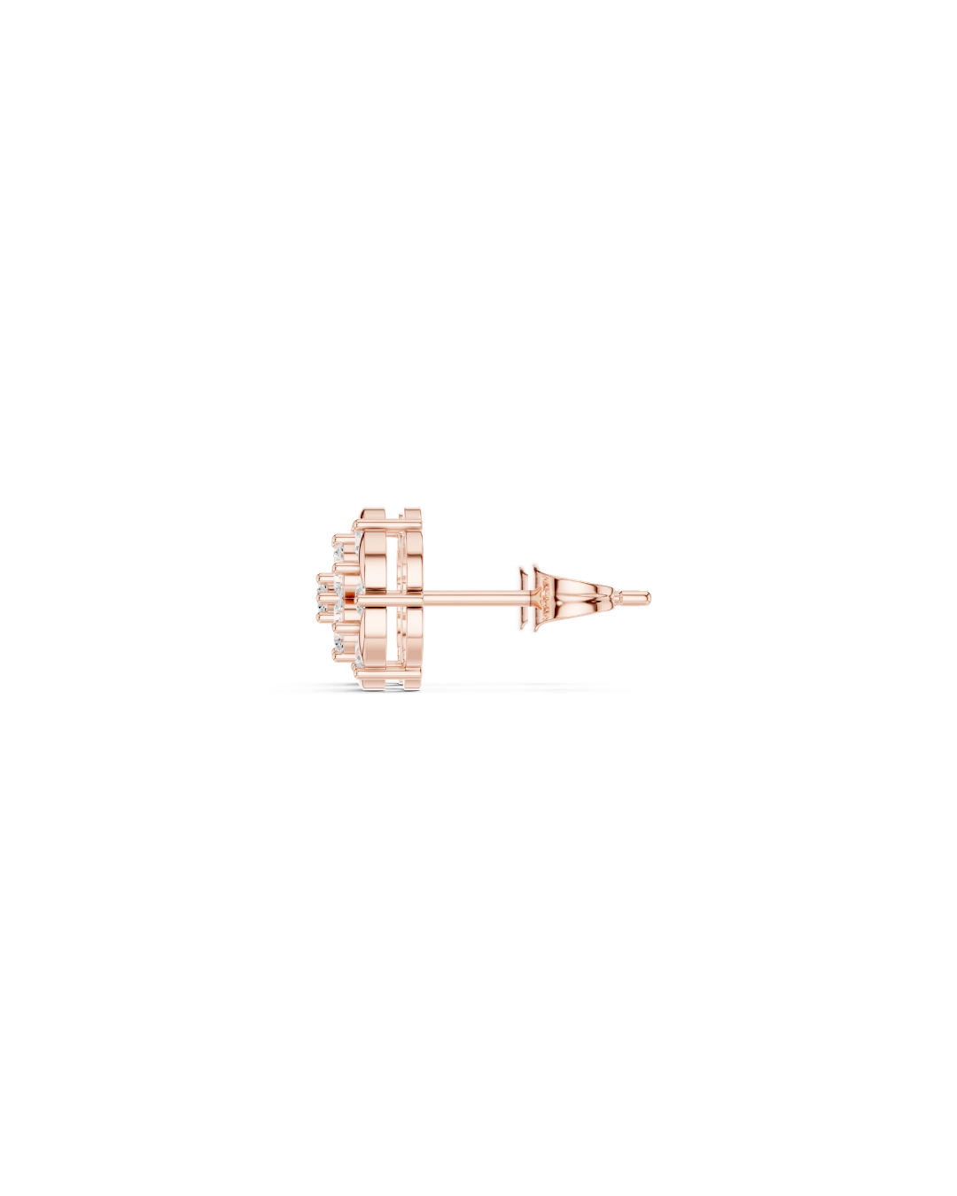 Round Shape 0.47 CT.Diamond Earring
