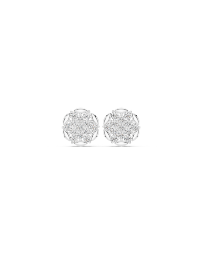 Round Shape 0.47 CT.Diamond Earring