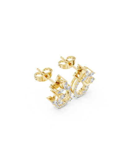 Round Shape Diamond Earring4