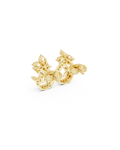 Round Shape Diamond Earring4