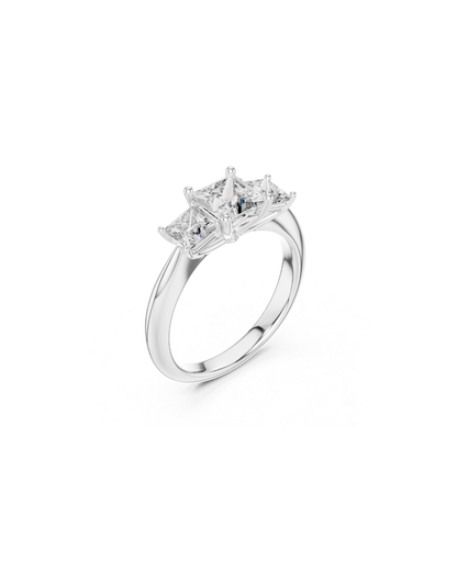 Princess Shape Lab Grown Diamond Ring