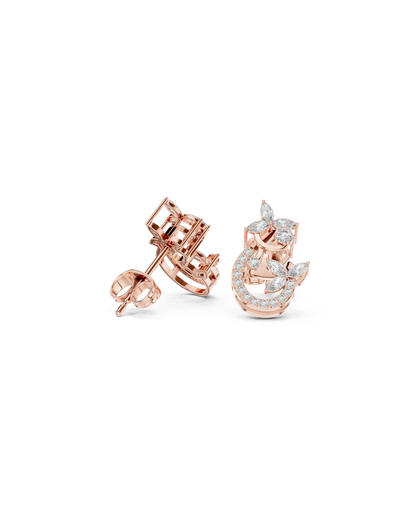 Round Shape Diamond Earring4