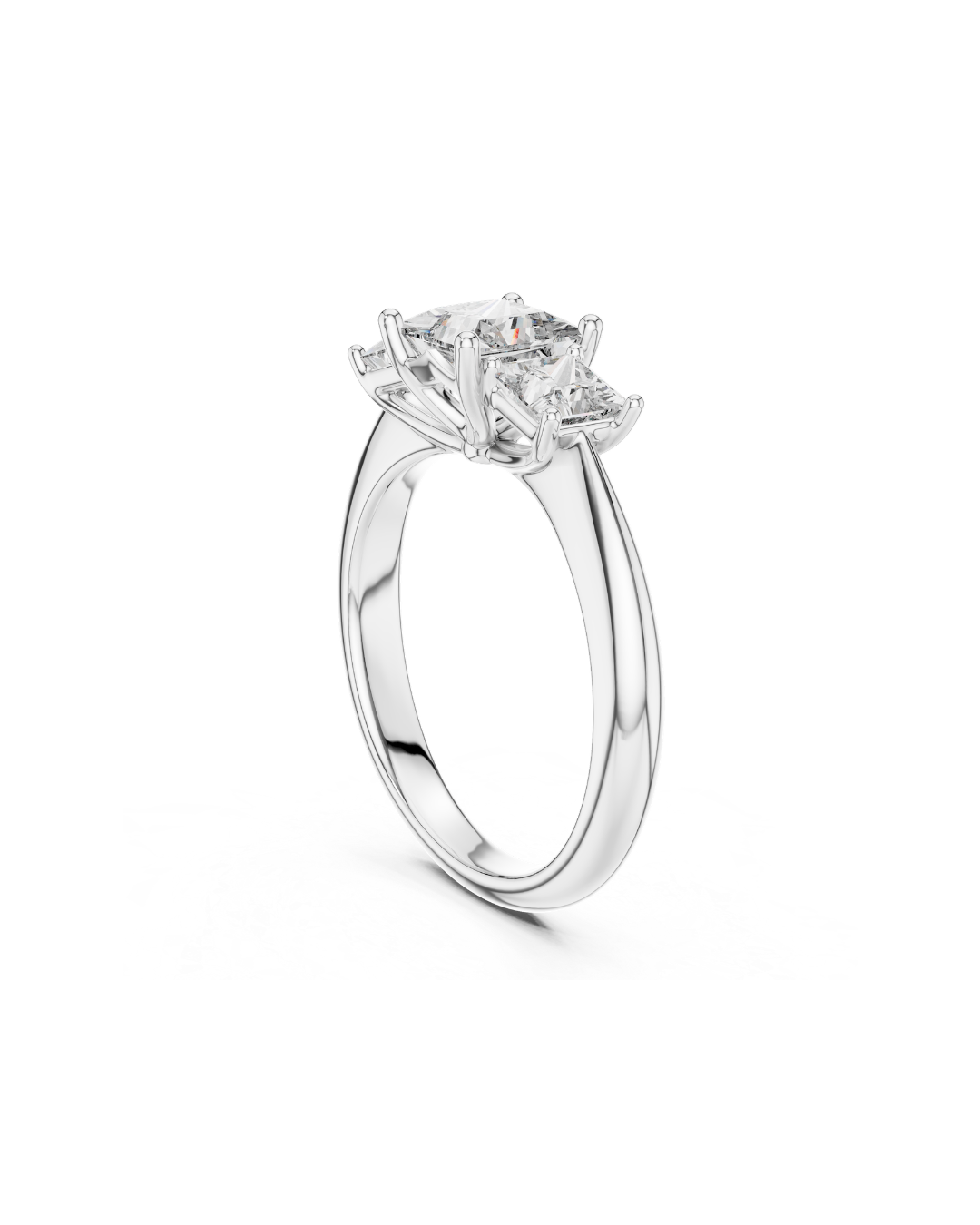 Princess Shape Lab Grown Diamond Ring