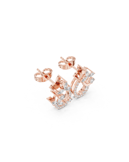 Round Shape Diamond Earring4