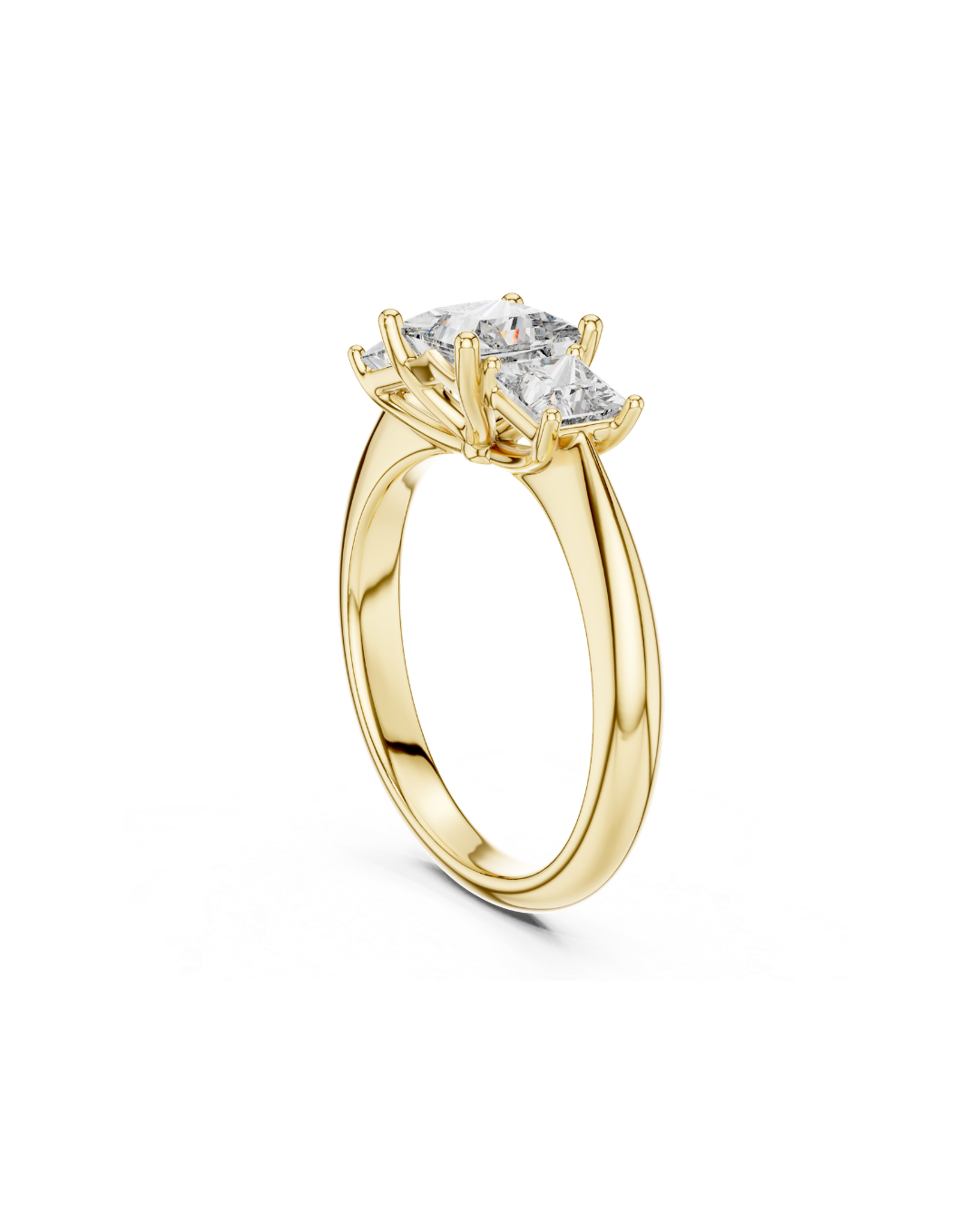 Princess Shape Lab Grown Diamond Ring
