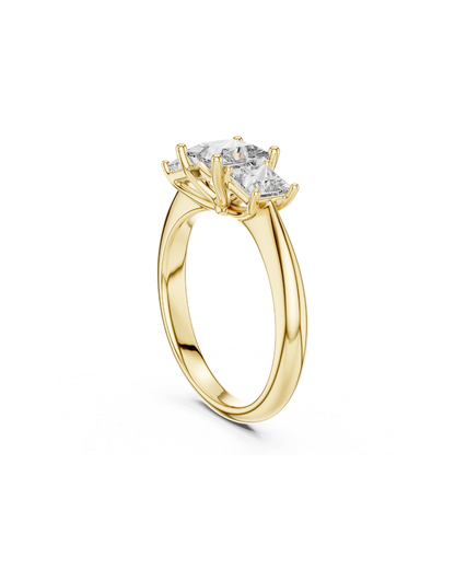 Princess Shape Lab Grown Diamond Ring