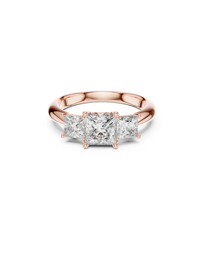 Princess Shape Lab Grown Diamond Ring
