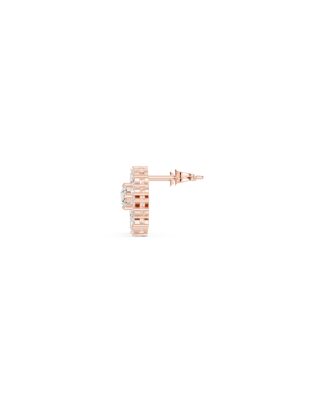 Round Shape Diamond Earring6