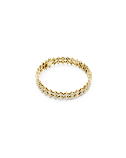 Round Shape Lab Grown Diamond Bracelet