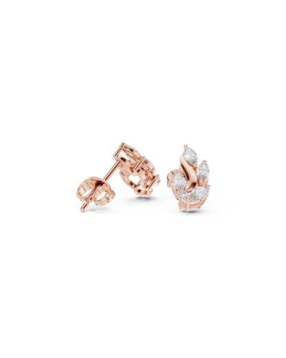 Maequise Shape Diamond Earring1