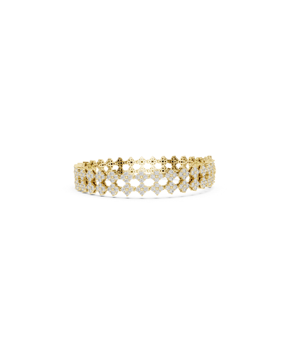Round Shape Lab Grown Diamond Bracelet
