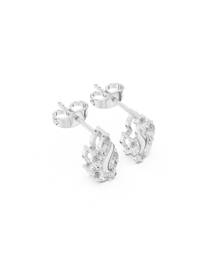 Maequise Shape Diamond Earring1