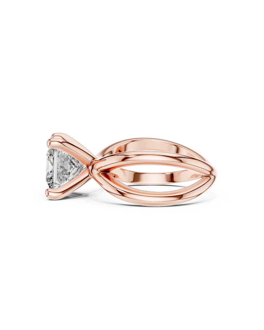 Princess Shape Lab Grown Diamond Ring
