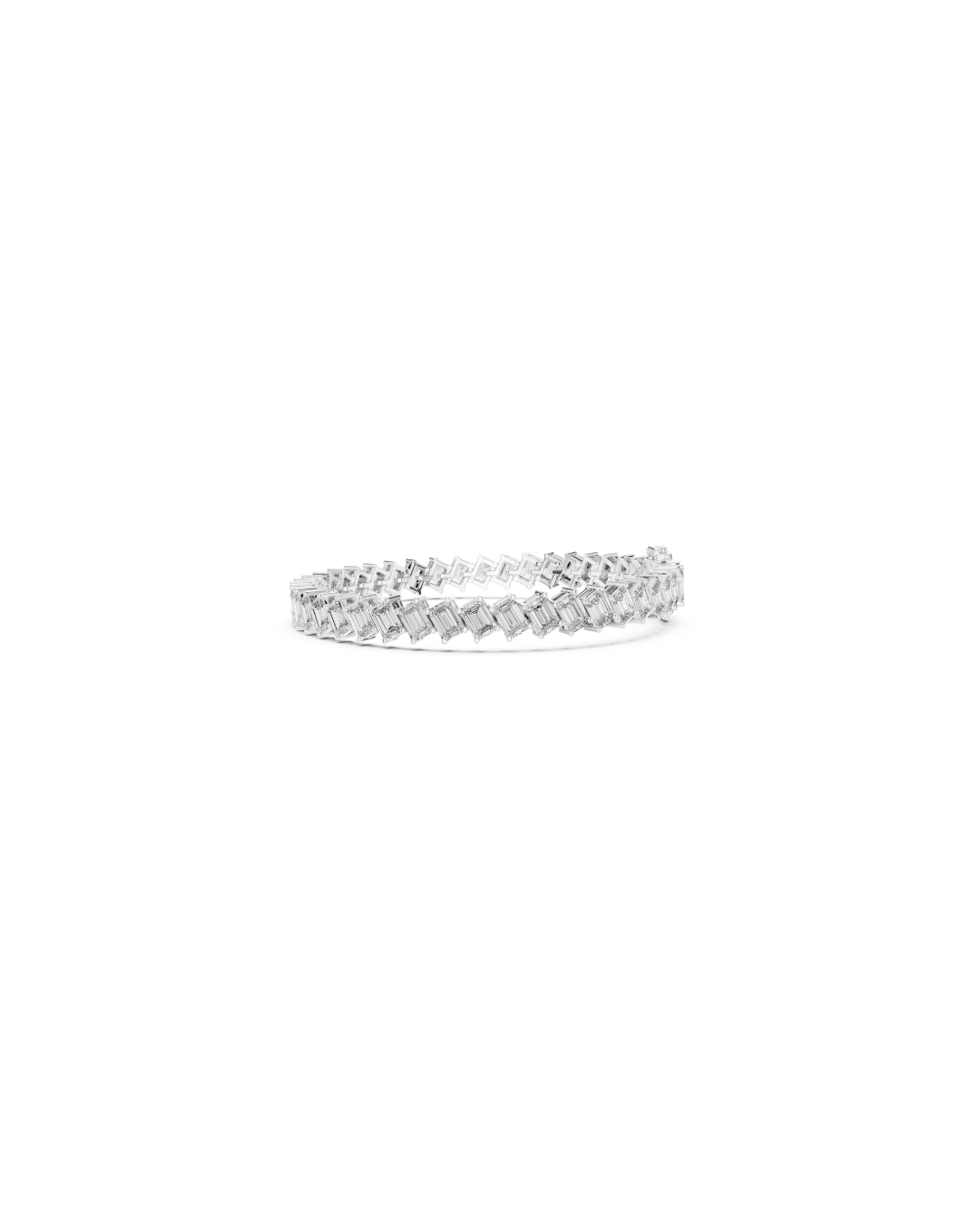 Round Shape Lab Grown Diamond Bracelet