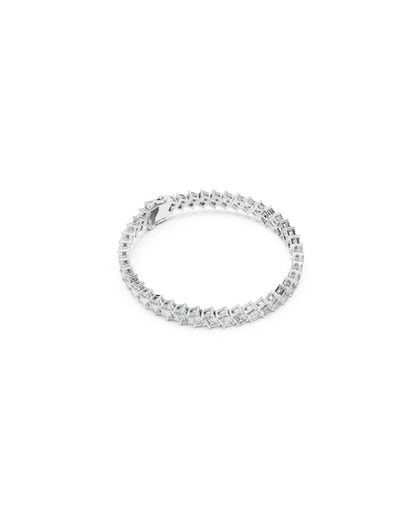 Emerald Shape Lab Grown Diamond Bracelet