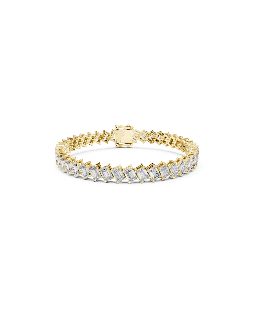Round Shape Lab Grown Diamond Bracelet