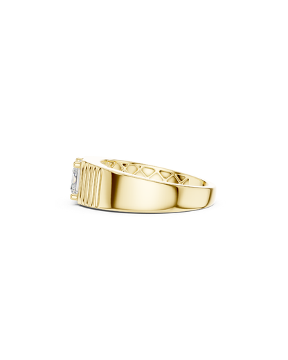 Princess Shape 0.80 CT.Diamond Ring