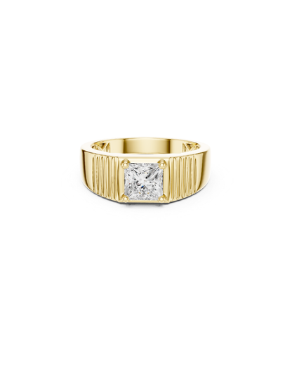 Princess Shape 0.80 CT.Diamond Ring