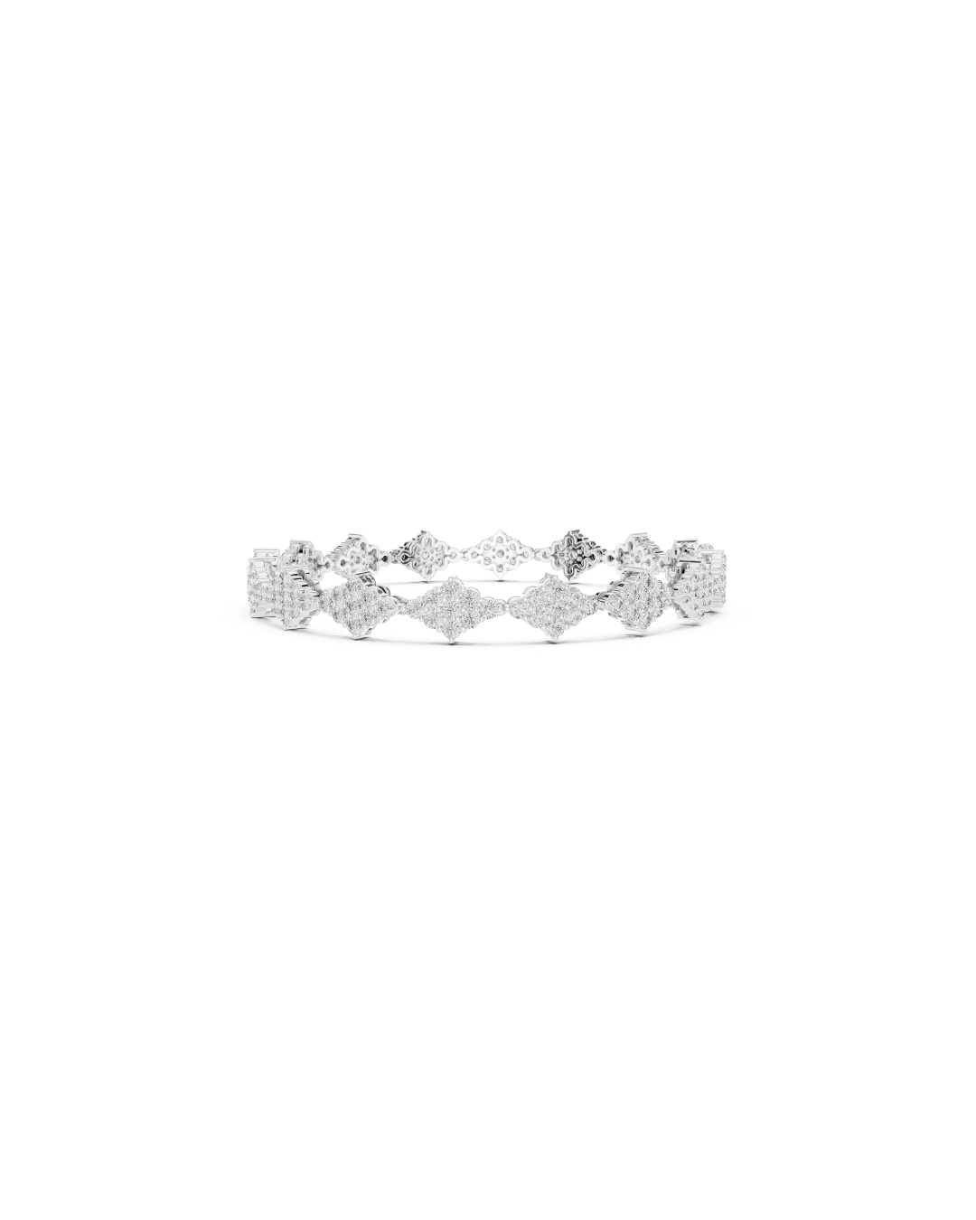 Round Shape Lab Grown Diamond Bracelet
