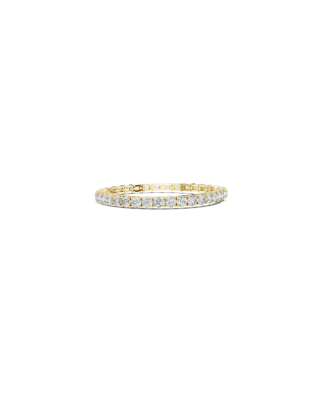 Round - emerald Mix Lab Grown Diamond Bracelet