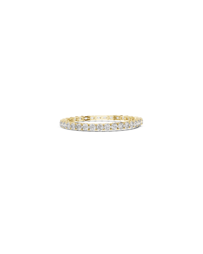 Round - emerald Mix Lab Grown Diamond Bracelet