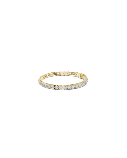 Round - emerald Mix Lab Grown Diamond Bracelet