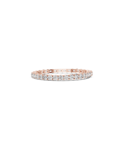 Round - emerald Mix Lab Grown Diamond Bracelet