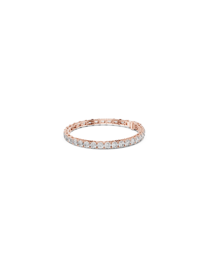 Round - emerald Mix Lab Grown Diamond Bracelet