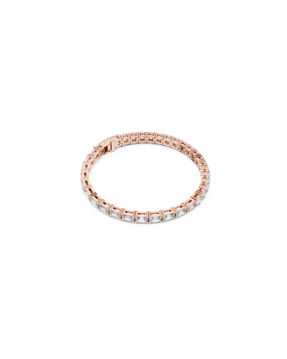 Round - emerald Mix Lab Grown Diamond Bracelet