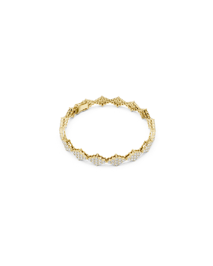 Round Shape Lab Grown Diamond Bracelet