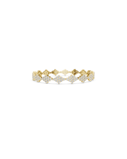 Round Shape Lab Grown Diamond Bracelet