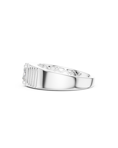 Princess Shape 0.80 CT.Diamond Ring