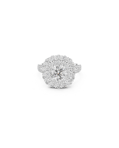Round Shape Lab Grown Diamond Ring
