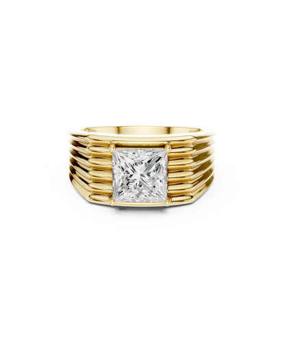 Princess Shape 2.00 CT.Diamond Ring