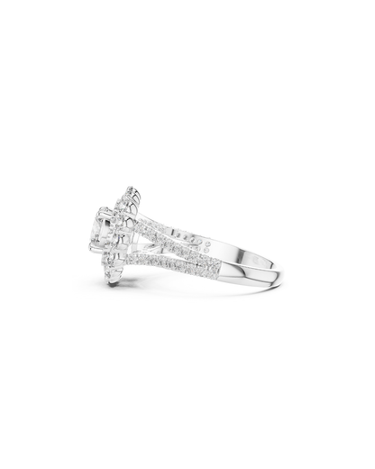 Round Shape Lab Grown Diamond Ring