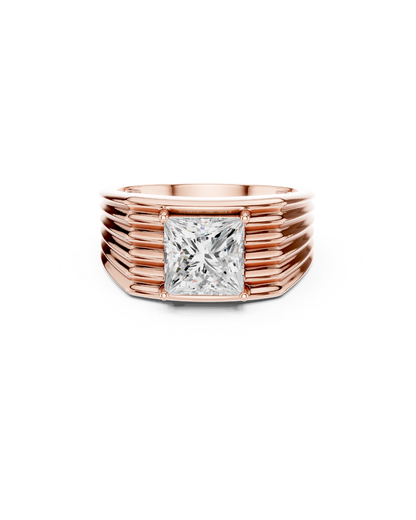 Princess Shape 2.00 CT.Diamond Ring