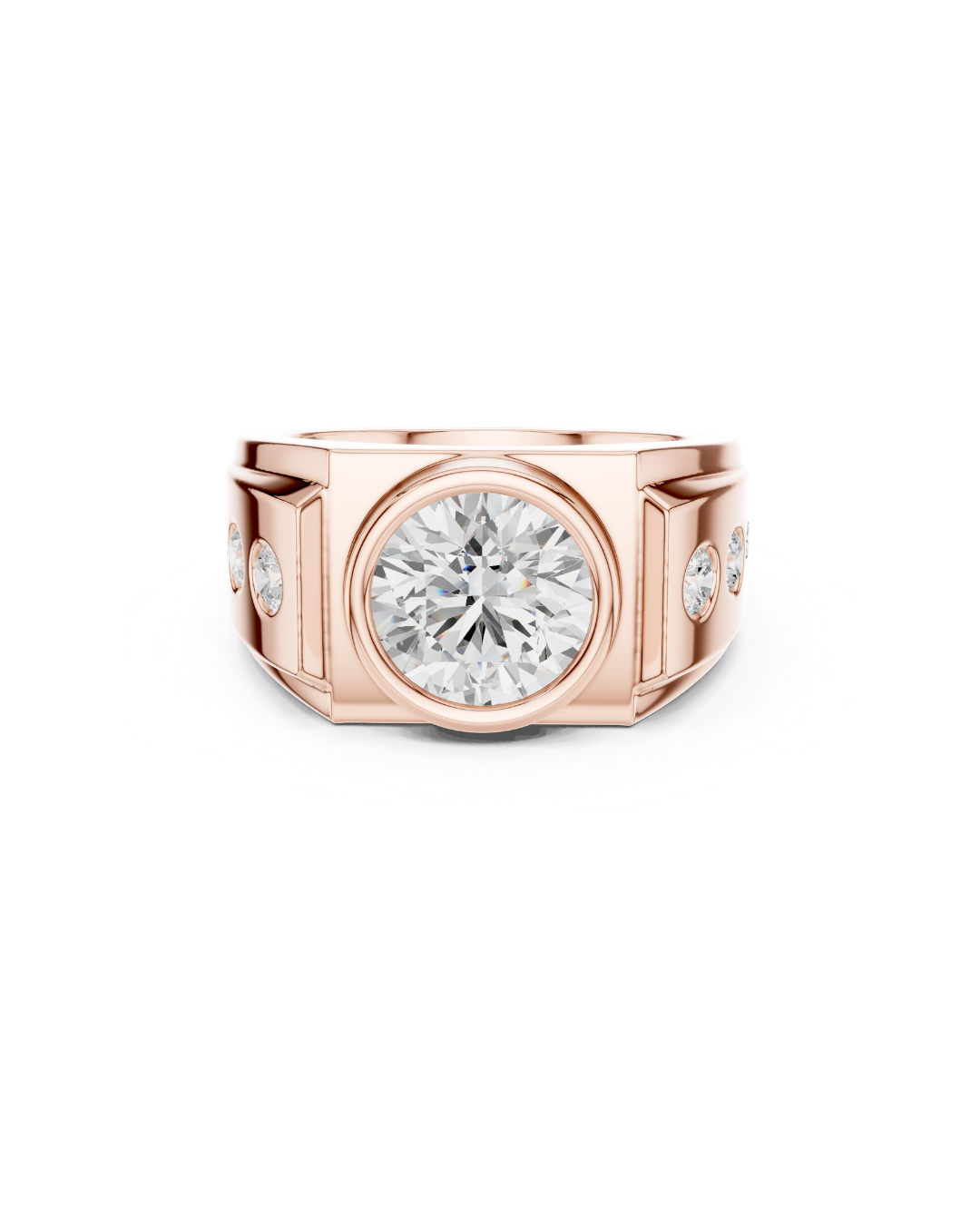 Round Shape 3.00 CT.Diamond Ring