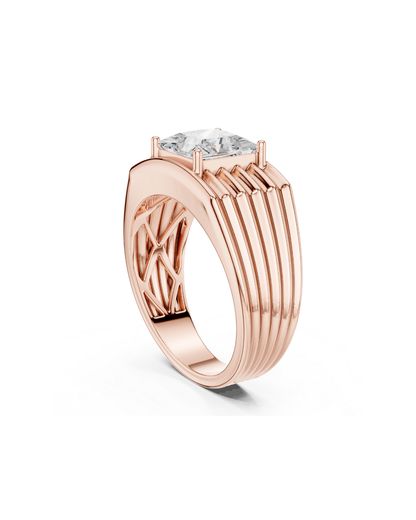 Princess Shape 2.00 CT.Diamond Ring
