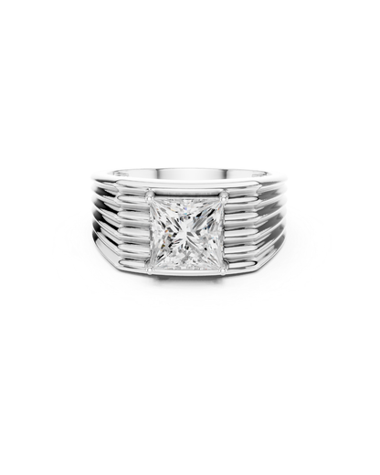 Princess Shape 2.00 CT.Diamond Ring