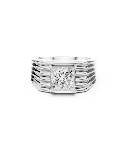 Princess Shape 2.00 CT.Diamond Ring