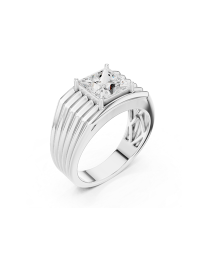 Princess Shape 2.00 CT.Diamond Ring