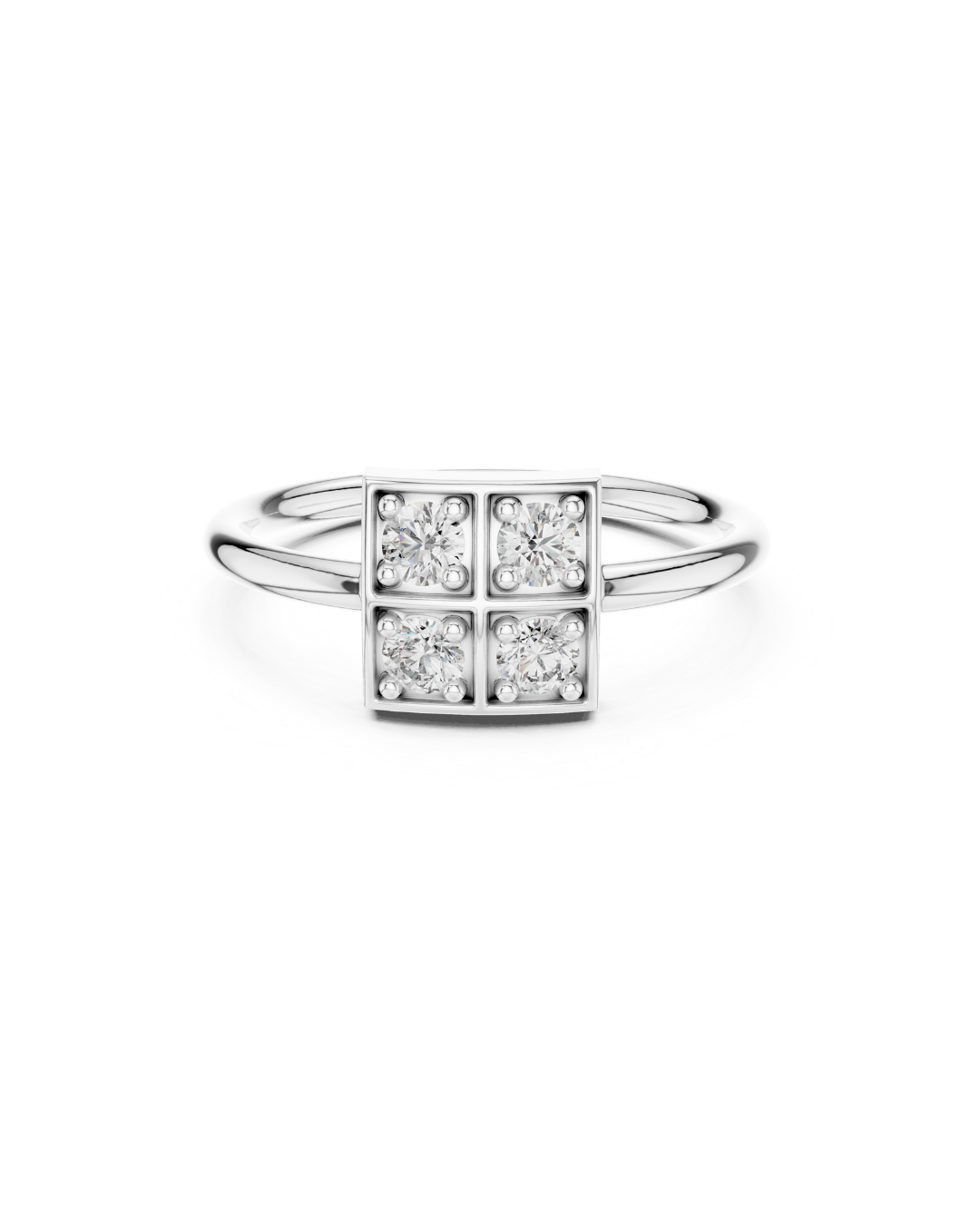 Round Shape Lab Grown Diamond Ring
