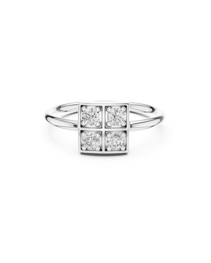 Round Shape Lab Grown Diamond Ring