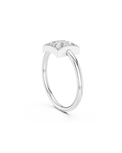 Round Shape Lab Grown Diamond Ring