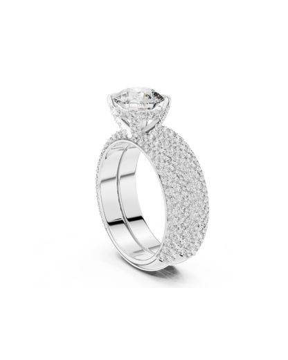 Round Shape Lab Grown Diamond Ring