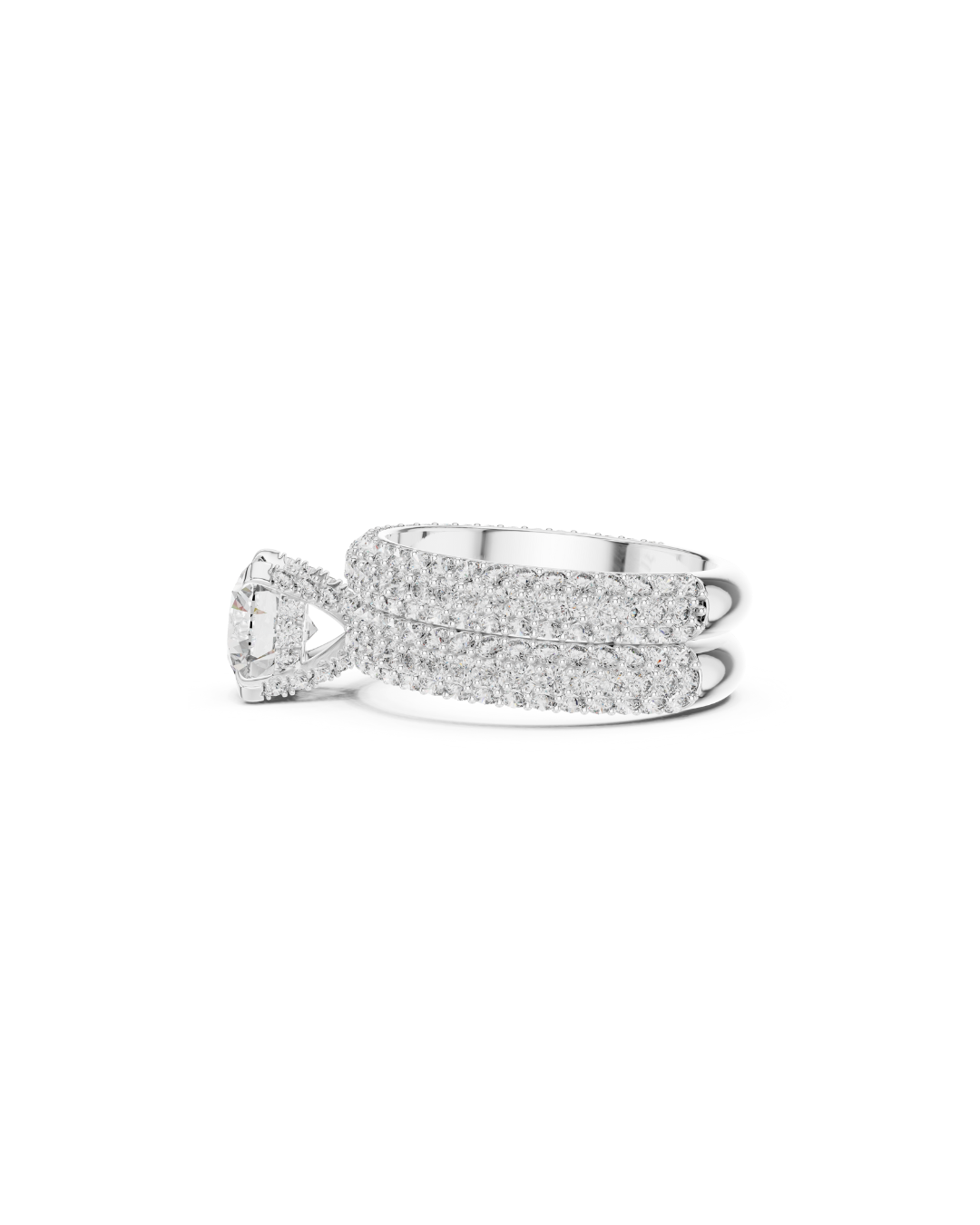 Round Shape Lab Grown Diamond Ring