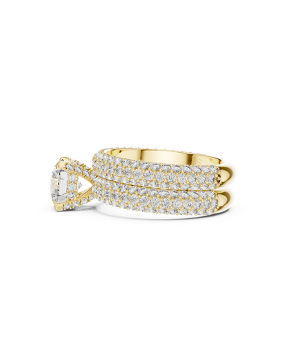 Round Shape Lab Grown Diamond Ring