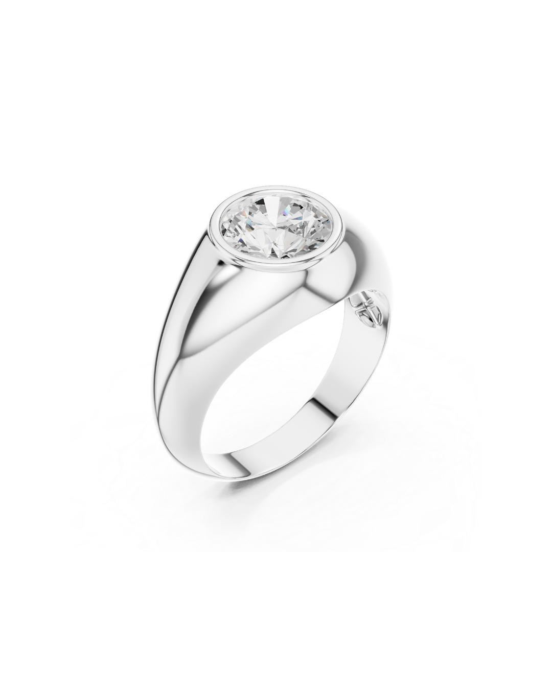 Round Shape 2.00 CT.Diamond Ring